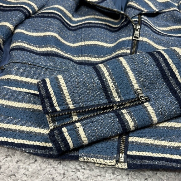 BCBG Maxazria Jacket Womens XXS Novak Moto Jacket Night Out Party Classic Date - Picture 3 of 6